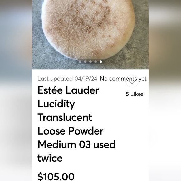 Vtg Estee Lauder Lucidity Almost New - Picture 14 of 14